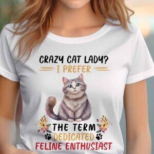 Crazy Cat Lady Tshirt187